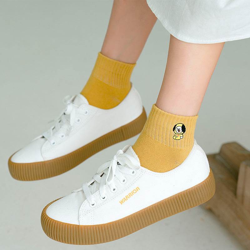 Low waist socks invisible boat socks - Mubimart