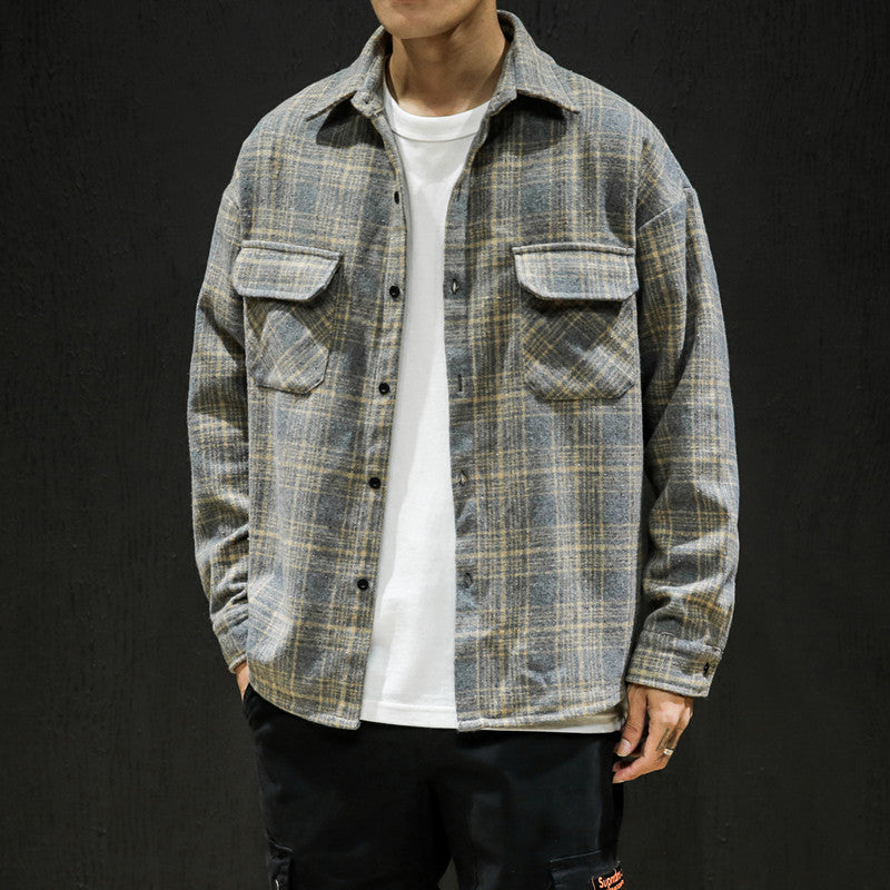 Jacket youth Plaid Shirt