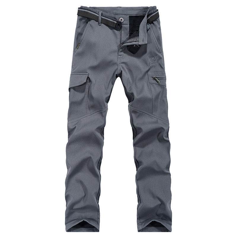 Loose Plus Size Cargo Long Pants Multi-Pocket Pants - Mubimart