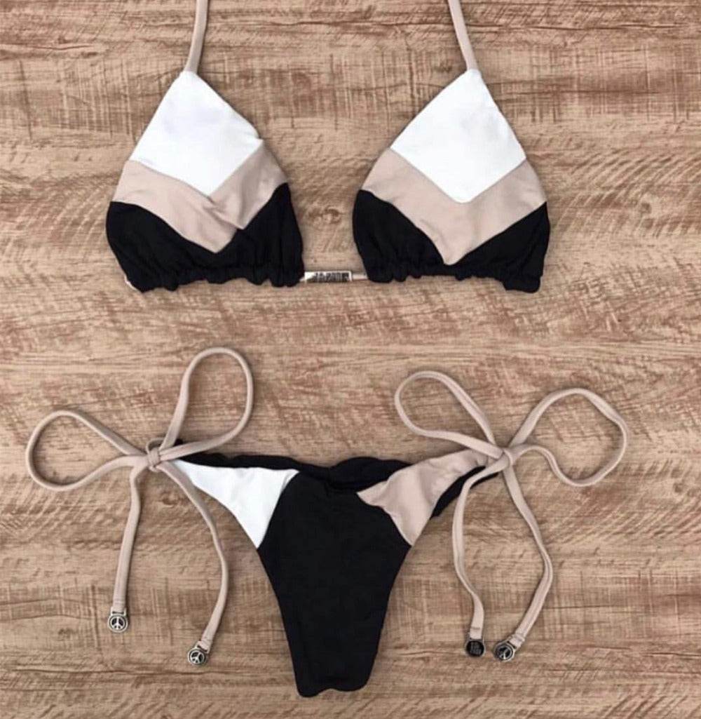 Floral print bikini - Mubimart