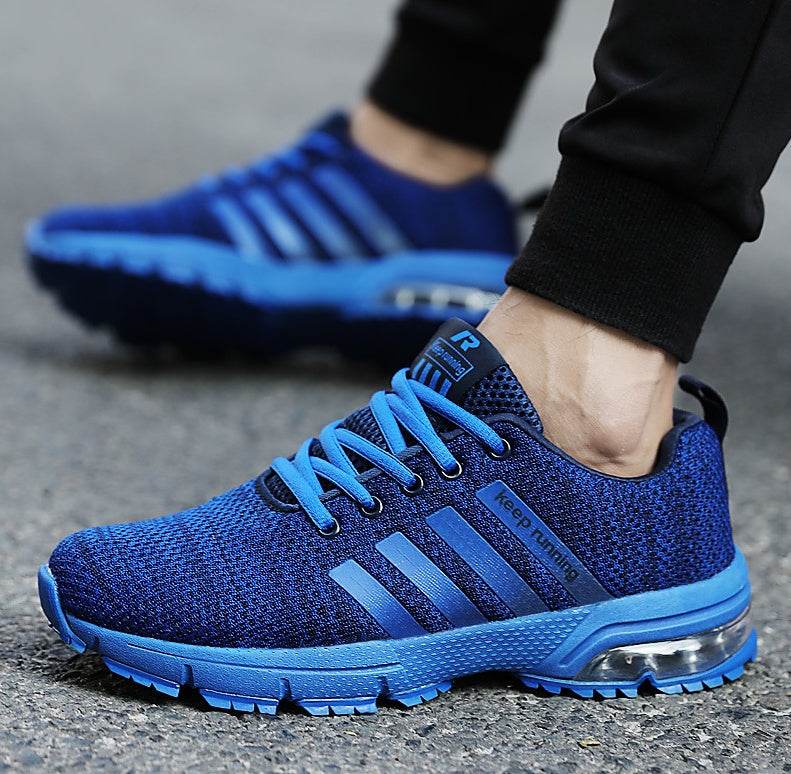 Best selling couple sports shoes breathable mesh outdoor men and women running shoes sports shoes fitness jogging shoes men - Mubimart