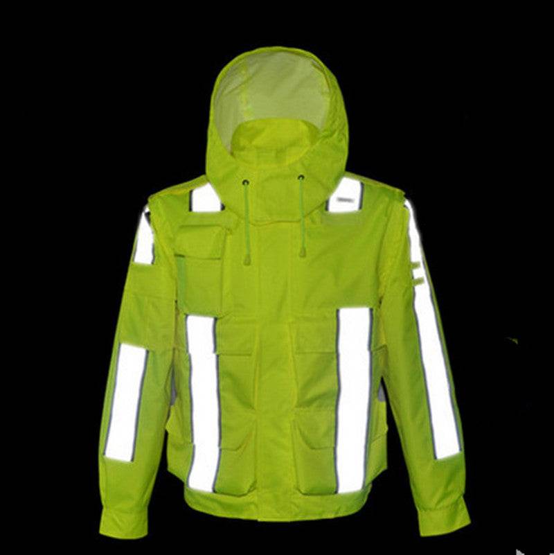 Xinghua Reflective Raincoat Overalls Split Raincoat - Mubimart