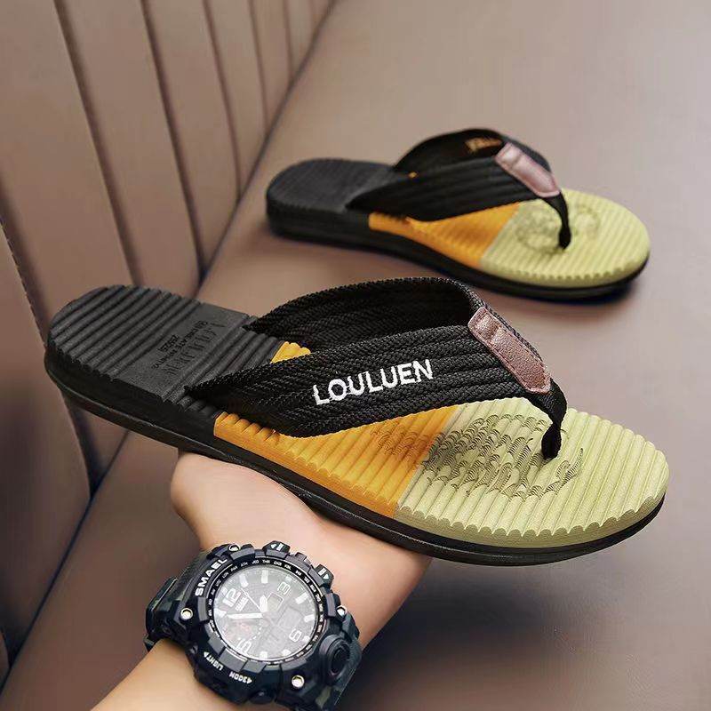 Summer Fashion Personality Beach Men Flip-flops - Mubimart
