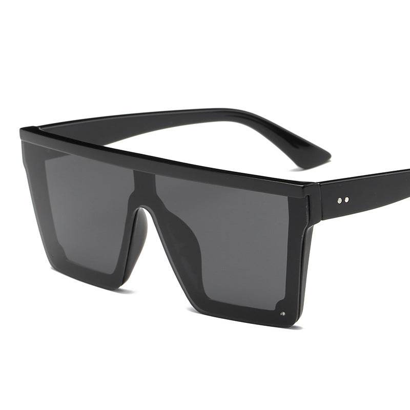 Oversized Square Unisex Fashion Sunglasses - Mubimart