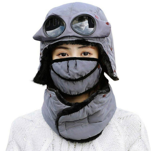 Plus velvet thick warm hat - Mubimart