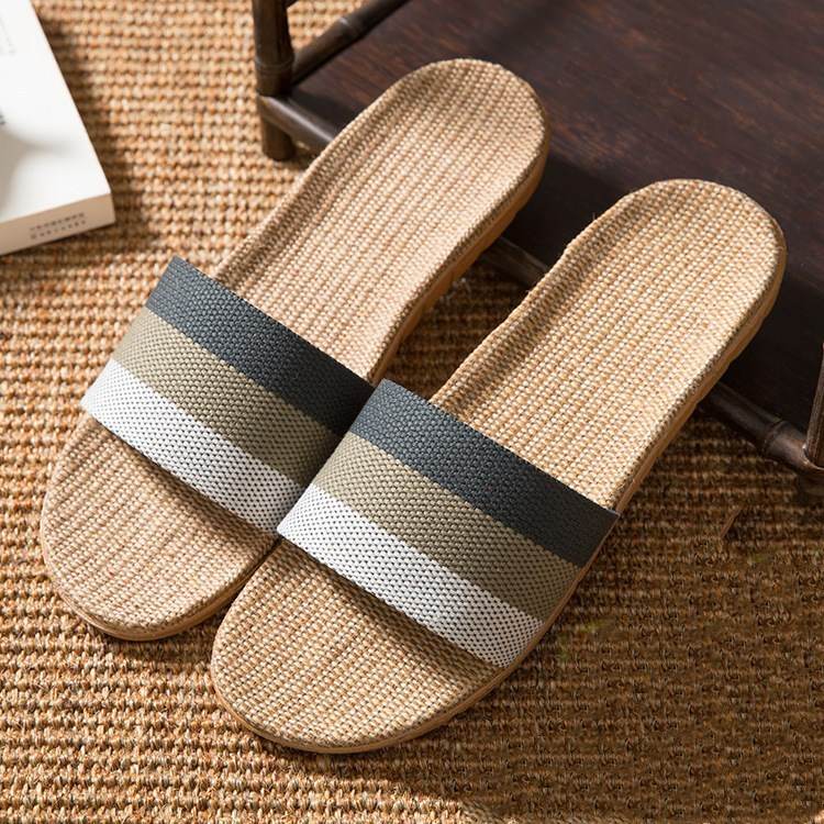 Slippers women summer home slippers couple slippers - Mubimart