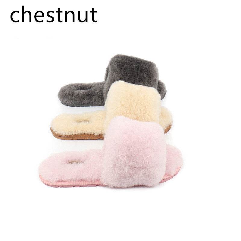 Snow boots women's flip flops - Mubimart