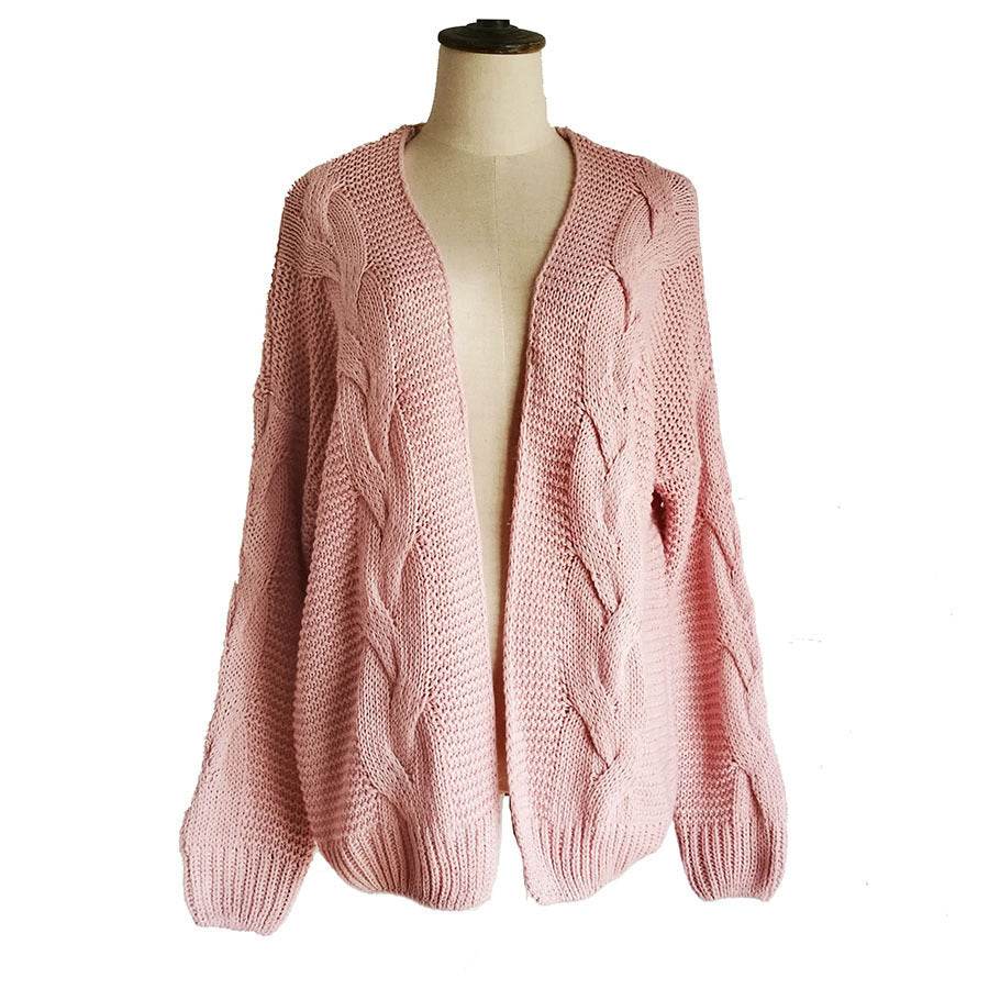 Loose plus size sweater - Mubimart