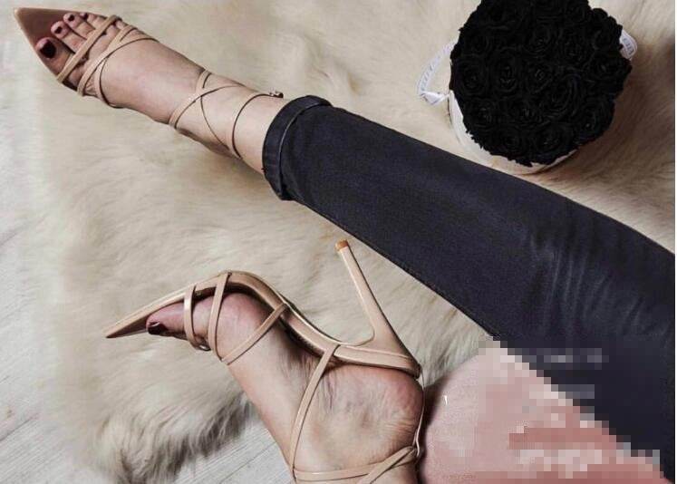 women heel-strap sandals - Mubimart