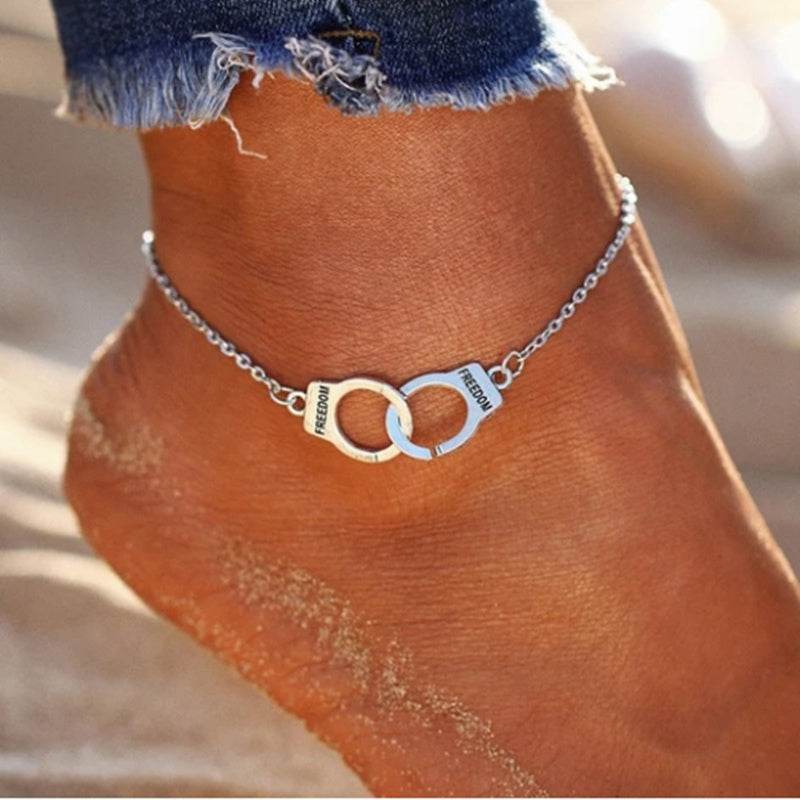 Handcuffs Fashion Fashion Beach Anklets - Mubimart