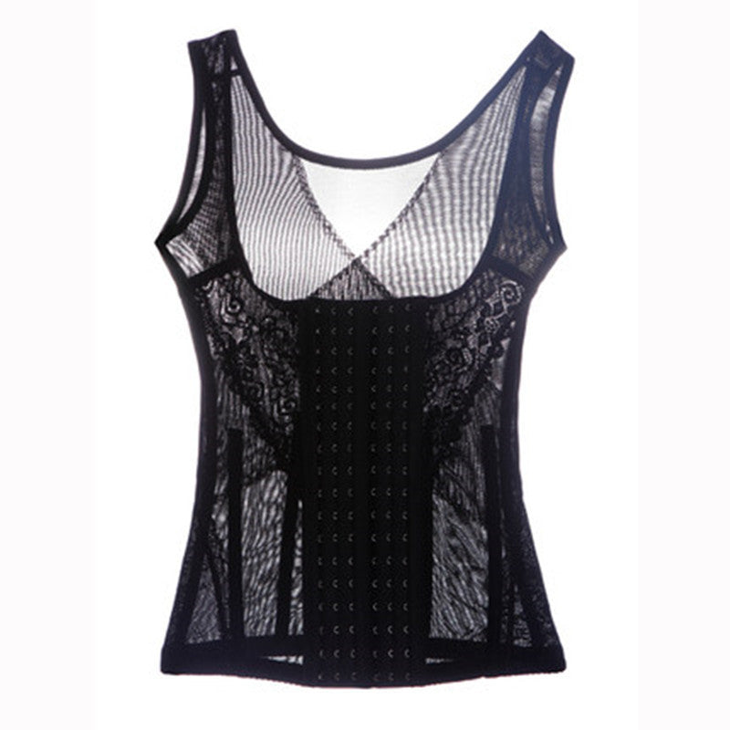 Six-breasted corset top ladies corset plus size - Mubimart - Corset top 