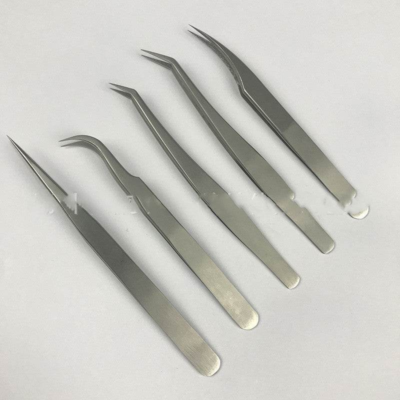 Stainless steel elbow tweezers - Mubimart