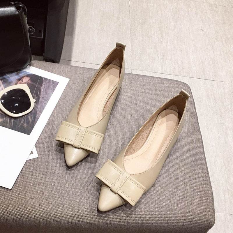 Spring new pointed pointed pumps - Mubimart