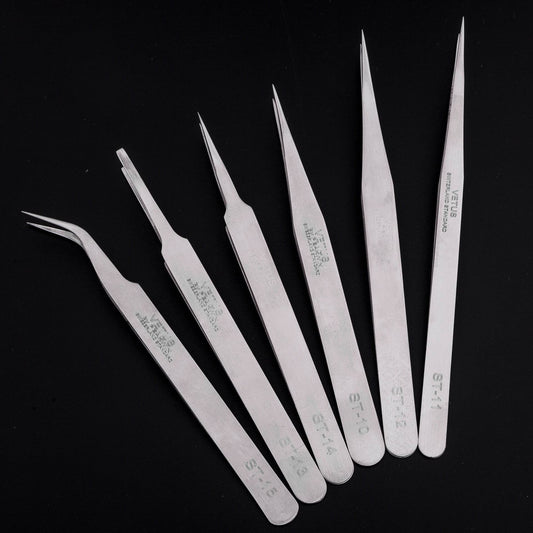 Ordinary elbow acne stainless steel tweezers - Mubimart