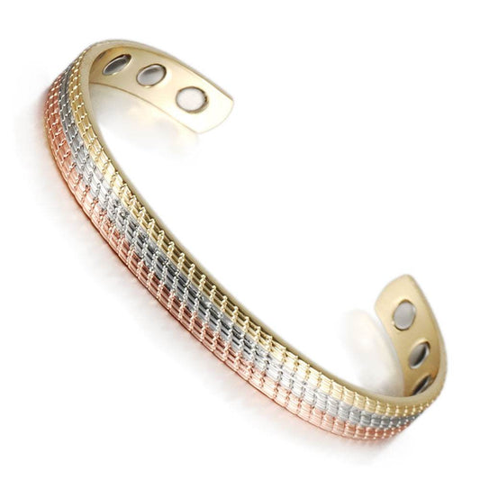 Pure Copper Magnetic Bangle Bracelet - Mubimart