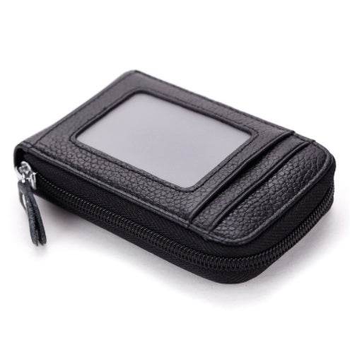 Organ Card Holder Korean Style Cowhide Card Holder - Mubimart