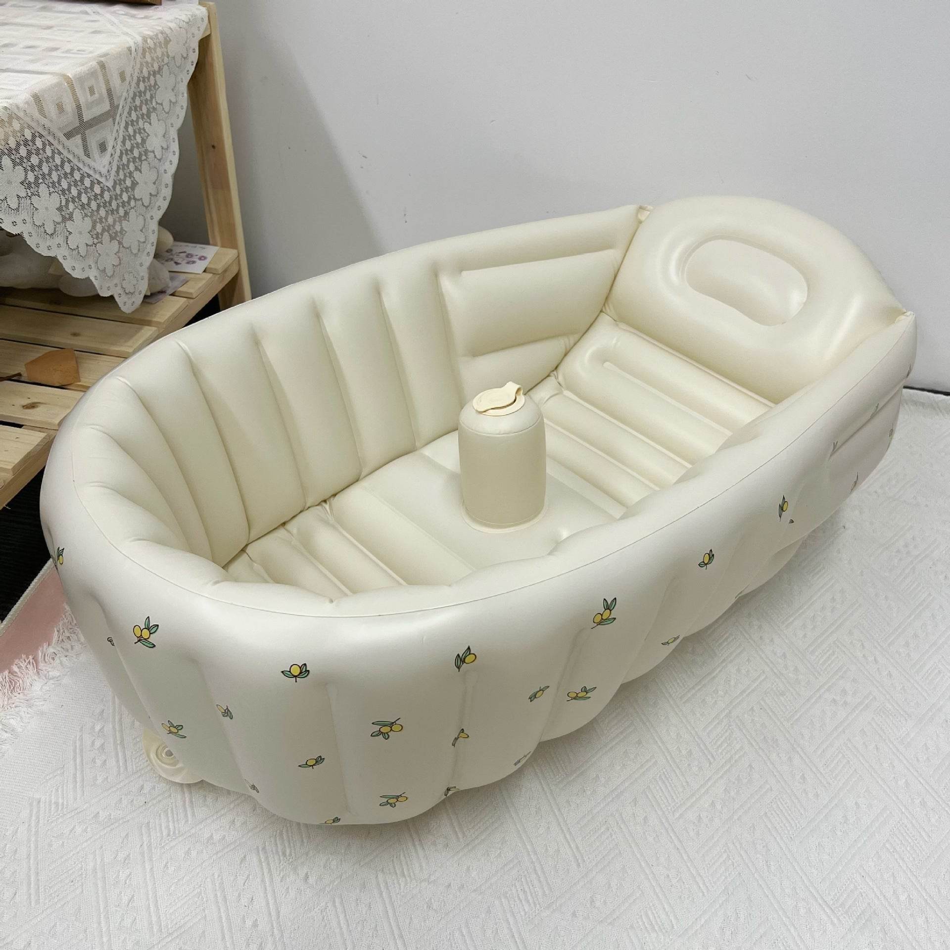 Baby Inflatable Bath Indoor Children Swimming Pool Home Bathtub - Mubimart