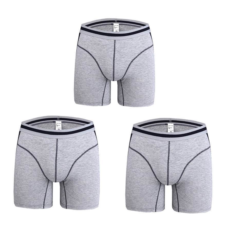 Elongated Modal Men's Boxer Briefs - Mubimart