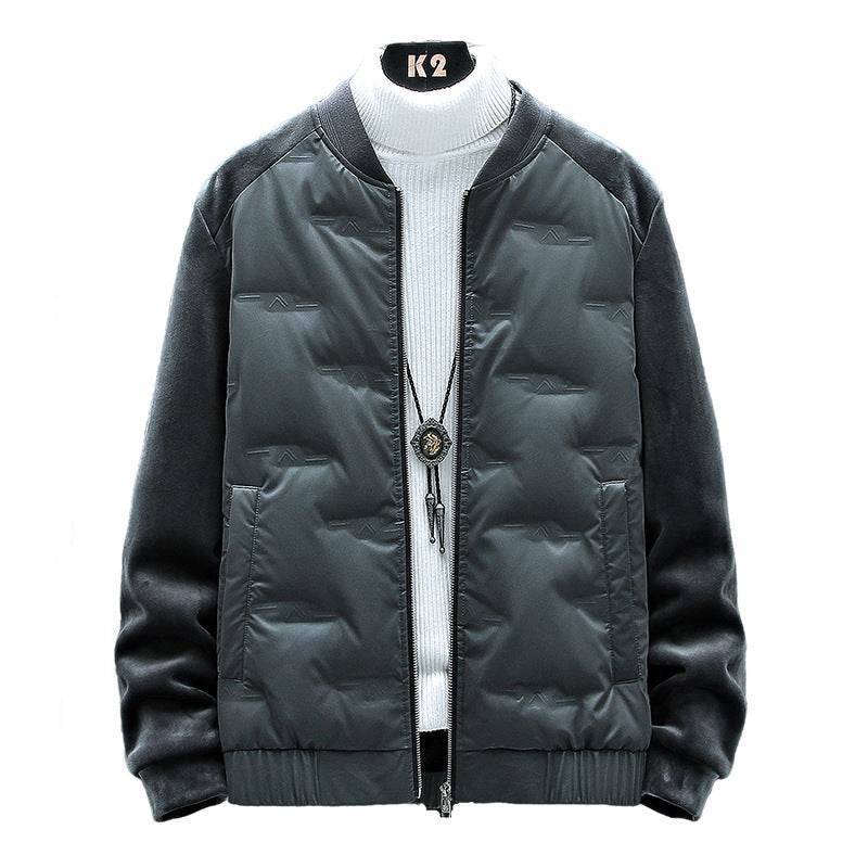 Fashion Casual Down Jacket Plus Size - Mubimart