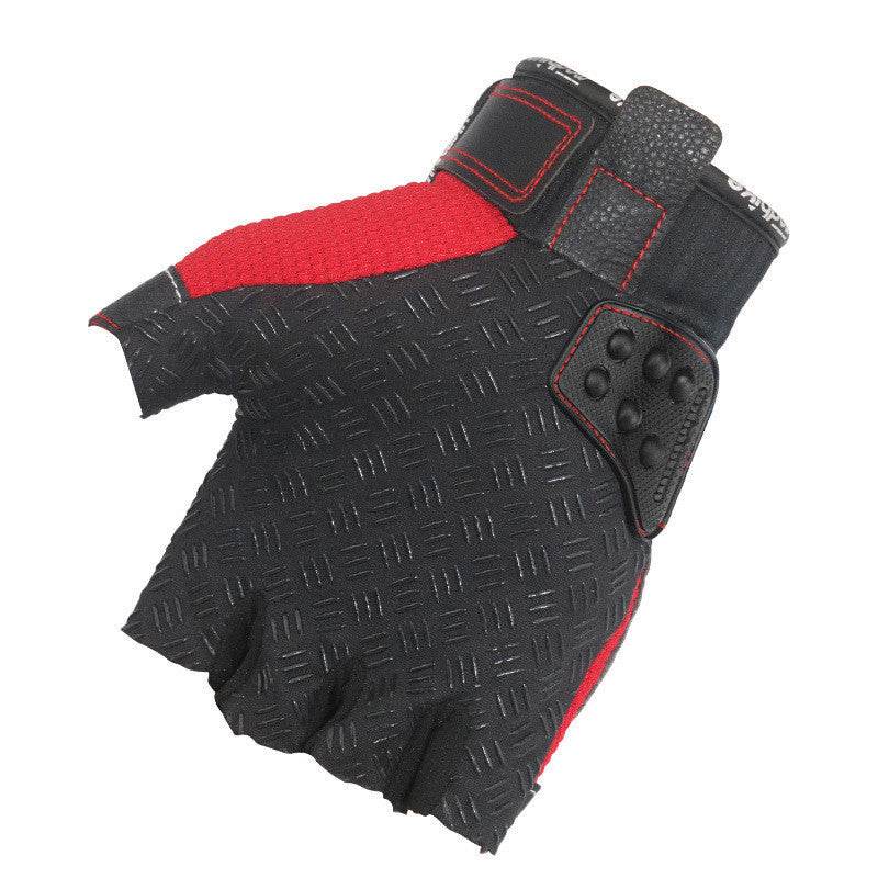 Madbike Gloves Motorcycle Half Finger Gloves - Mubimart