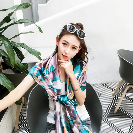 Diamond silk scarves - Mubimart