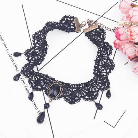 Black Velvet Choker - Mubimart