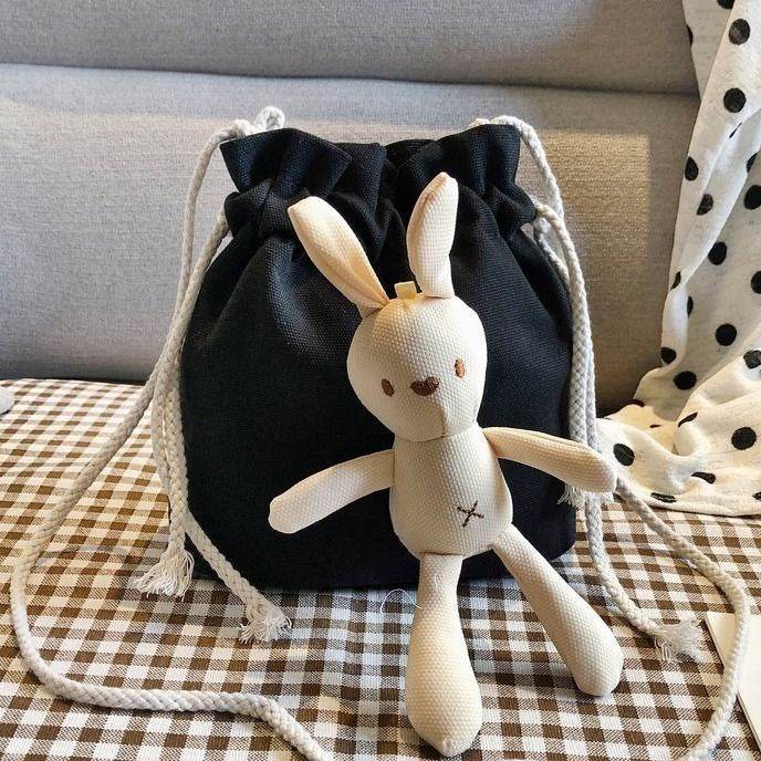 Japanese girl rabbit messenger bag women - Mubimart