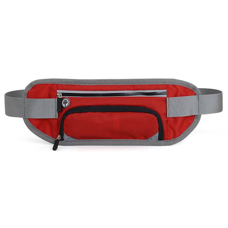 Running Waist Belt Bag Marathon With Water Bottle For 4.8-6.6 Inch Phone Sports Trail Running Bag Men Women Fanny Pack - Mubimart