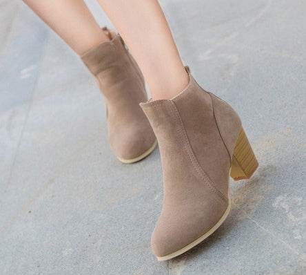 Simply Ankle Booties - Mubimart