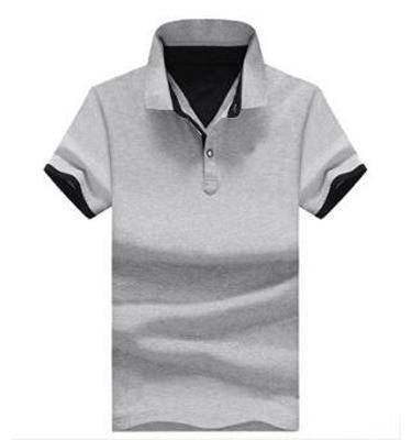 Mens Stand Collar Polo Shirt - Mubimart