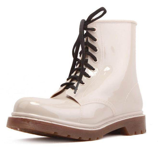 Transparent glitter rain boots - Mubimart