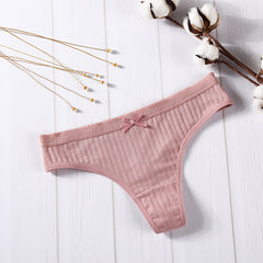 Women's cotton thong - Mubimart -  