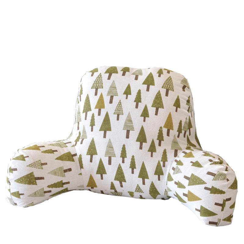 Lumbar Cushion Backrest Lumbar Support Travel Pillow Seat Home Pillow - Mubimart