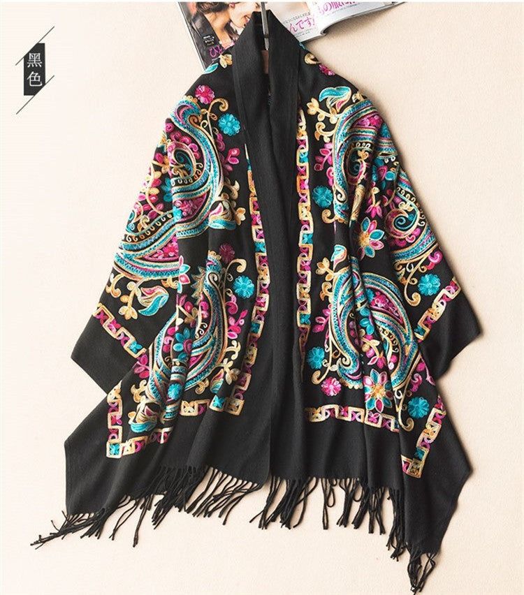 Chinese national style scarf with all kinds of shawls