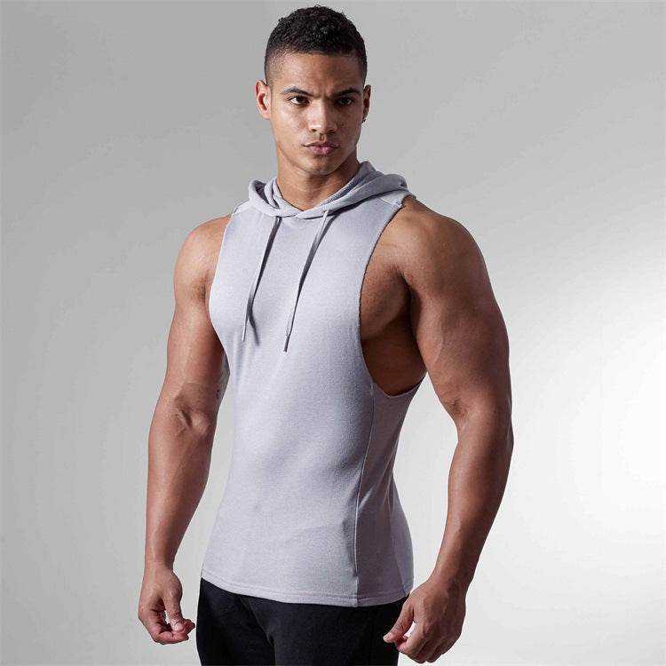 Men's Fashionable Cotton Stretch Sports Undershirt - Mubimart