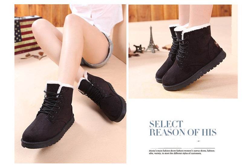 WARM SNOW BOOTS - Mubimart