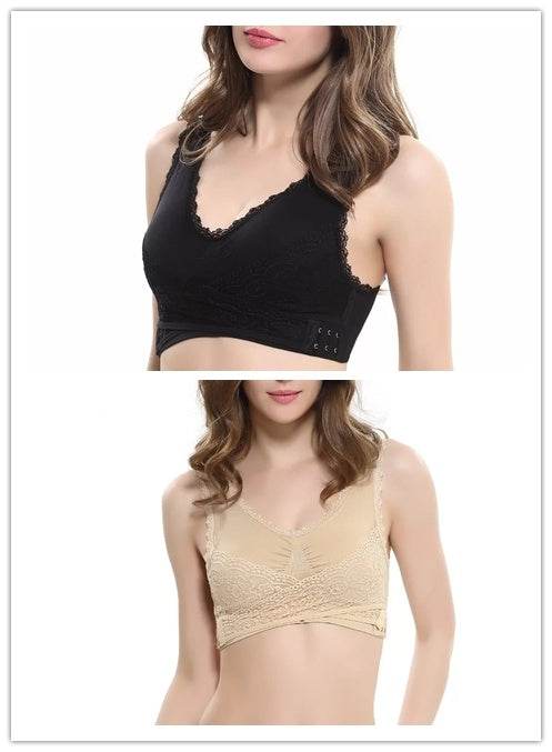 Women's Large Size Lace Bralette Sexy Bra - Mubimart