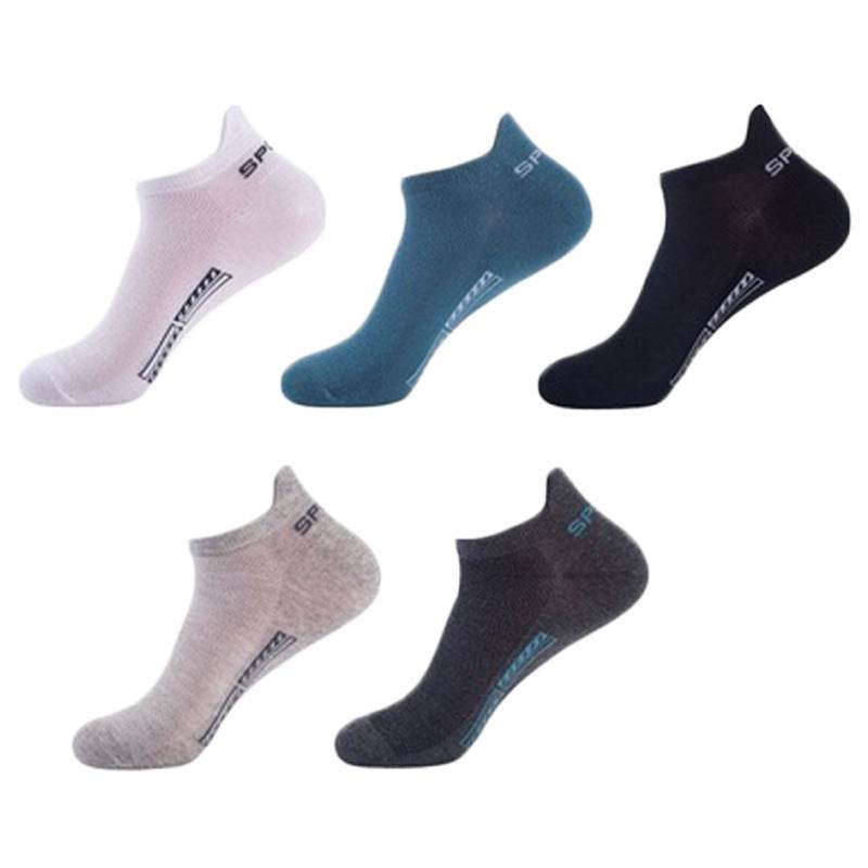 Socks Men's Cotton Socks Thin Exercise Socks Mesh Breathable Low Top Socks Handle Socks Ankle Socks - Mubimart
