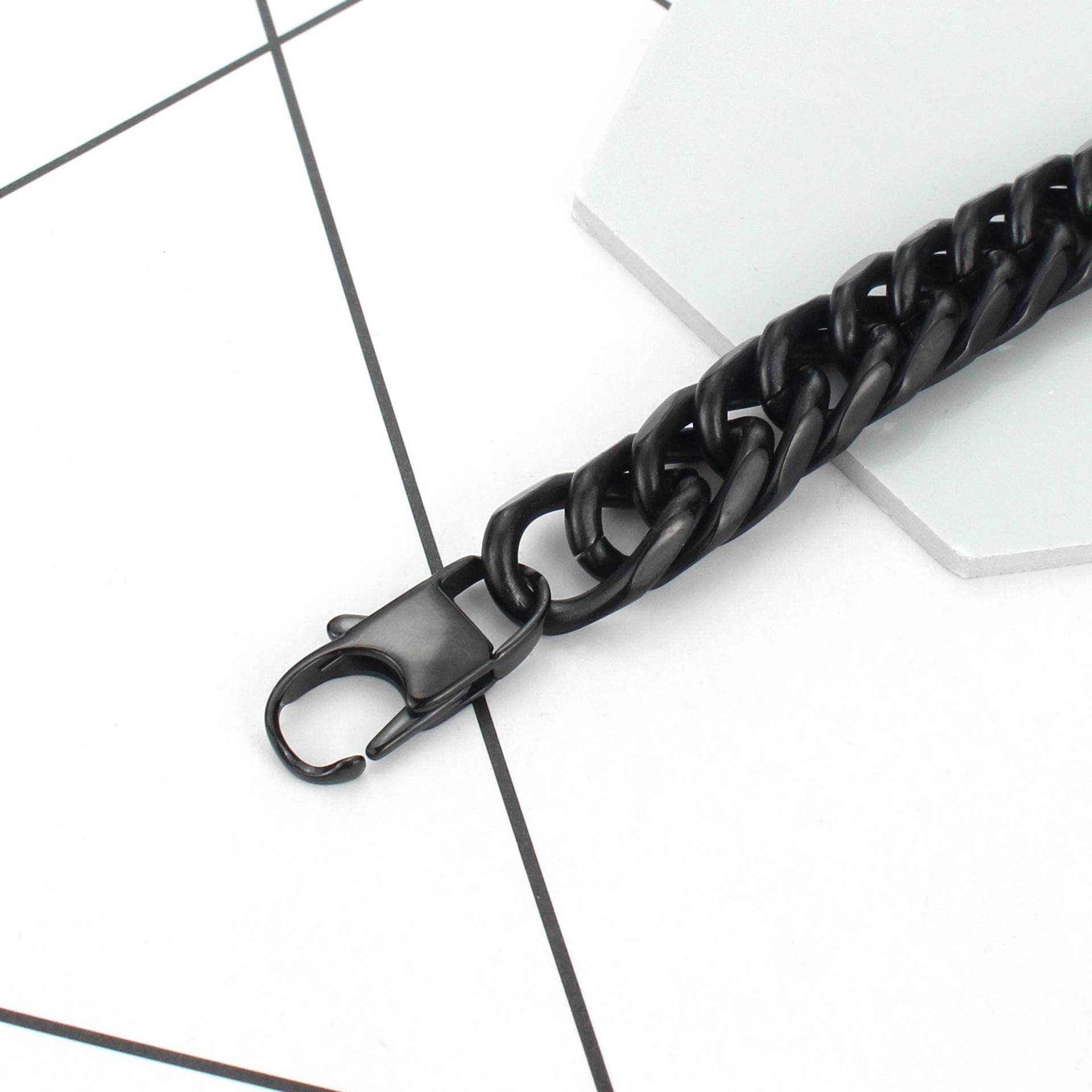 Mens Fashion Personality Titanium Steel Bracelet - Mubimart