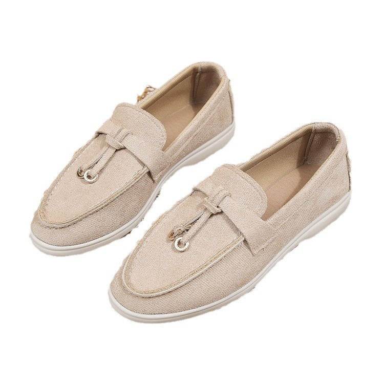 Slip-on High-end Loafers Gommino Women - Mubimart
