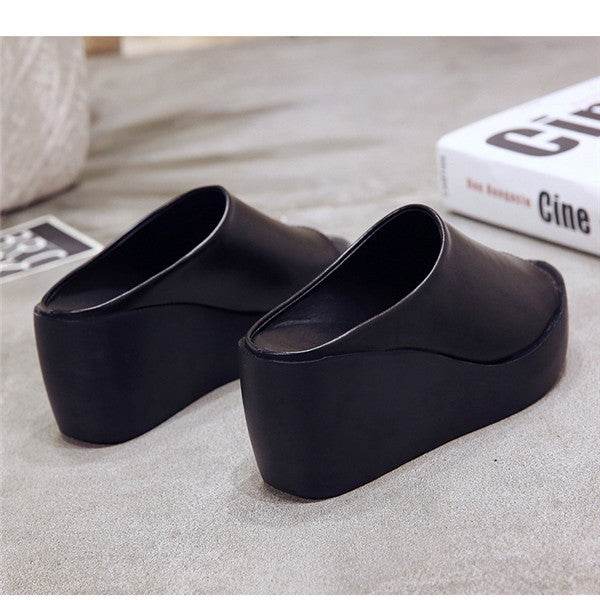 Wedge sandals and slippers - Mubimart