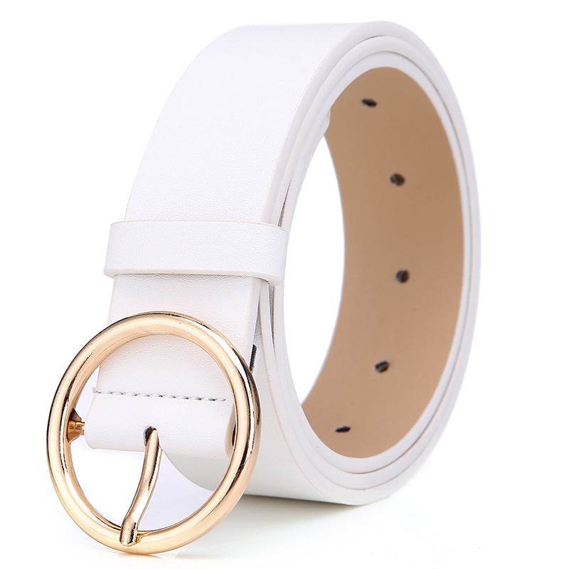 Round belt personalized Korean belt - Mubimart