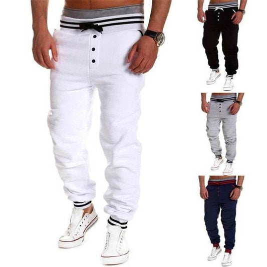 Casual Skinny Jogging Sweatpants - Mubimart