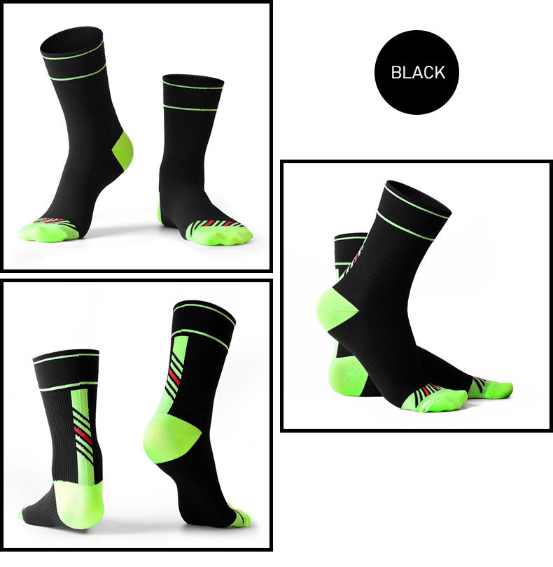 Male and female compression cycling socks - Mubimart -  