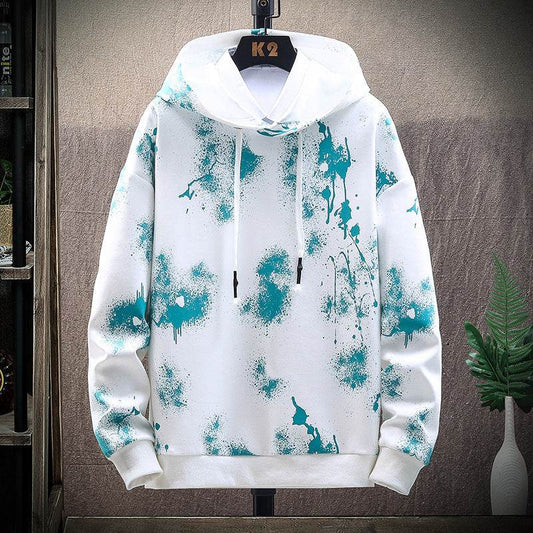 Plus Size Trend Loose Casual Hooded Pullover Sweater - Mubimart