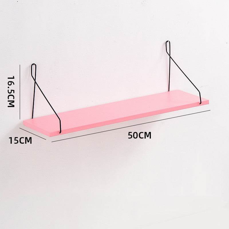 Wooden wall shelf - Mubimart