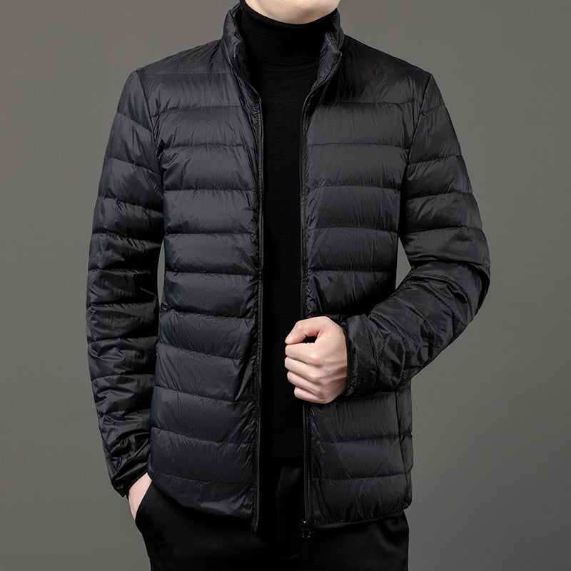 Autumn And Winter Lightweight Down Jacket Men