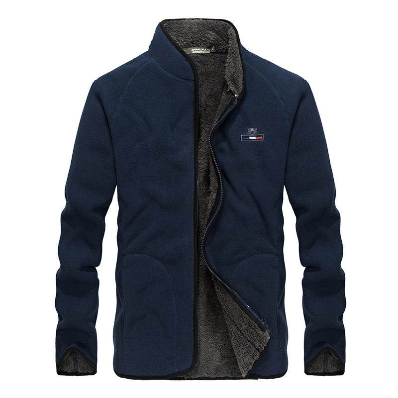 Men's fleece jacket sweater - Mubimart