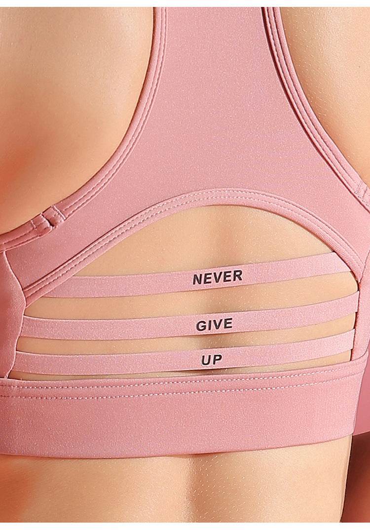 Sports Bra Shockproof Yoga Vest Sports Bra - Mubimart