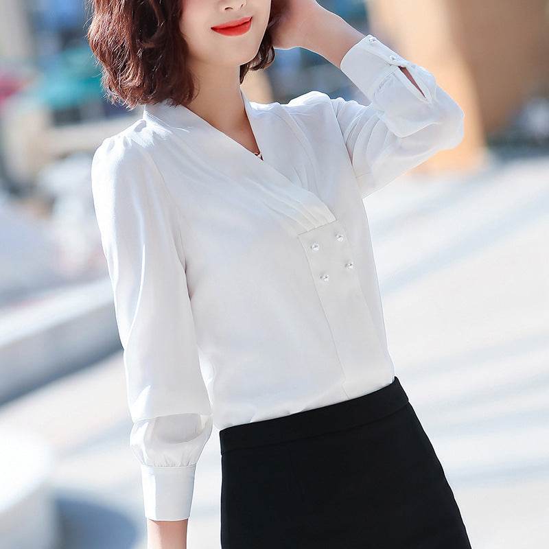 Chiffon Blouse - Mubimart